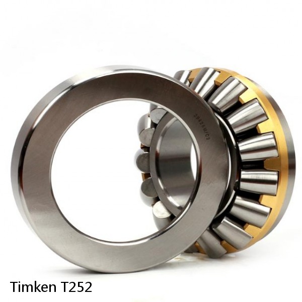 T252 Timken Thrust Tapered Roller Bearing #1 small image