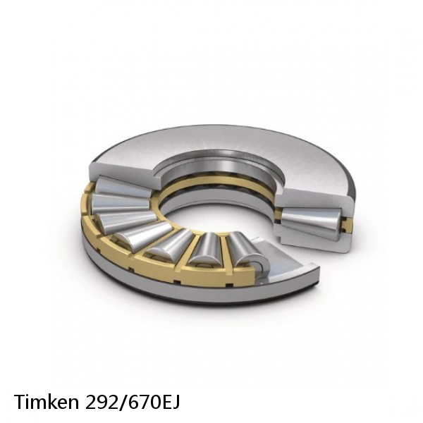 292/670EJ Timken Thrust Spherical Roller Bearing #1 small image