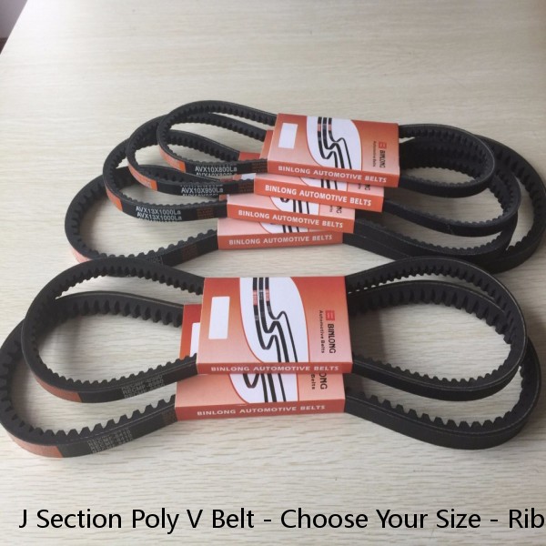 J Section Poly V Belt - Choose Your Size - Rib Count #1 small image