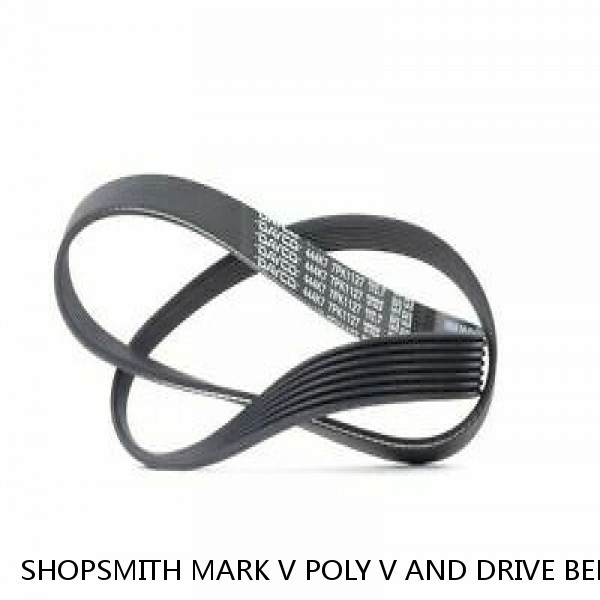 SHOPSMITH MARK V POLY V AND DRIVE BELT SET BRAND NEW! #1 small image
