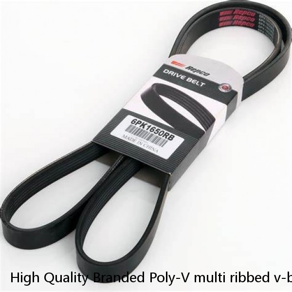 High Quality Branded Poly-V multi ribbed v-belts in all sections