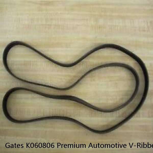 Gates K060806 Premium Automotive V-Ribbed Belt #1 image