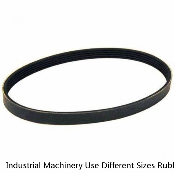 Industrial Machinery Use Different Sizes Rubber Multi Ribbed V Belt PM #1 image